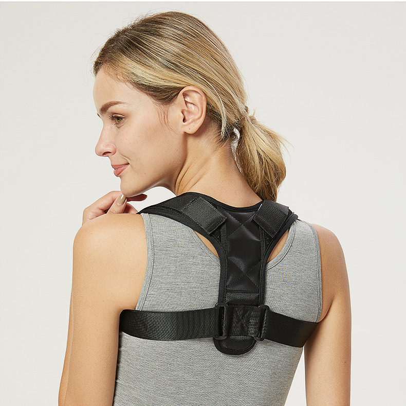Adjustable Back Posture Corrector Spine Back Shoulder Lumbar Brace Support Belt Posture Correction Back Belt