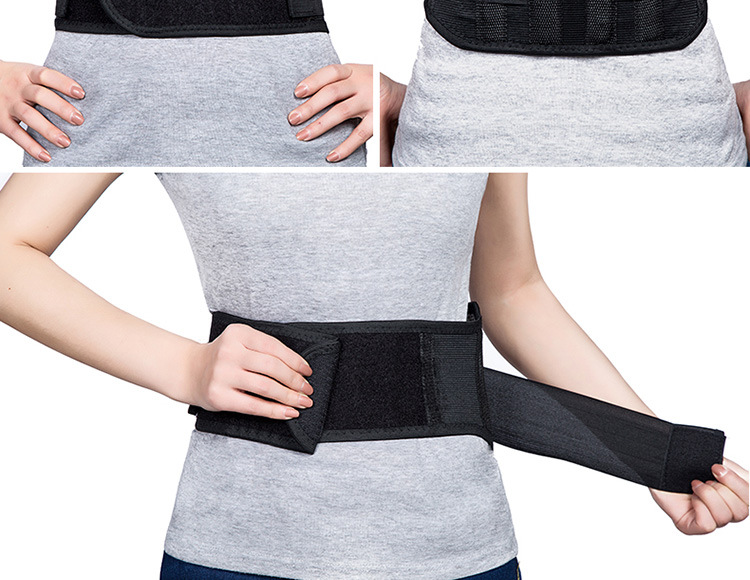 Portable Adjustable Elastic Infrared Self-heating Lower Pain Massage Magnetic Therapy Back Waist Support Lumbar Brace Belt