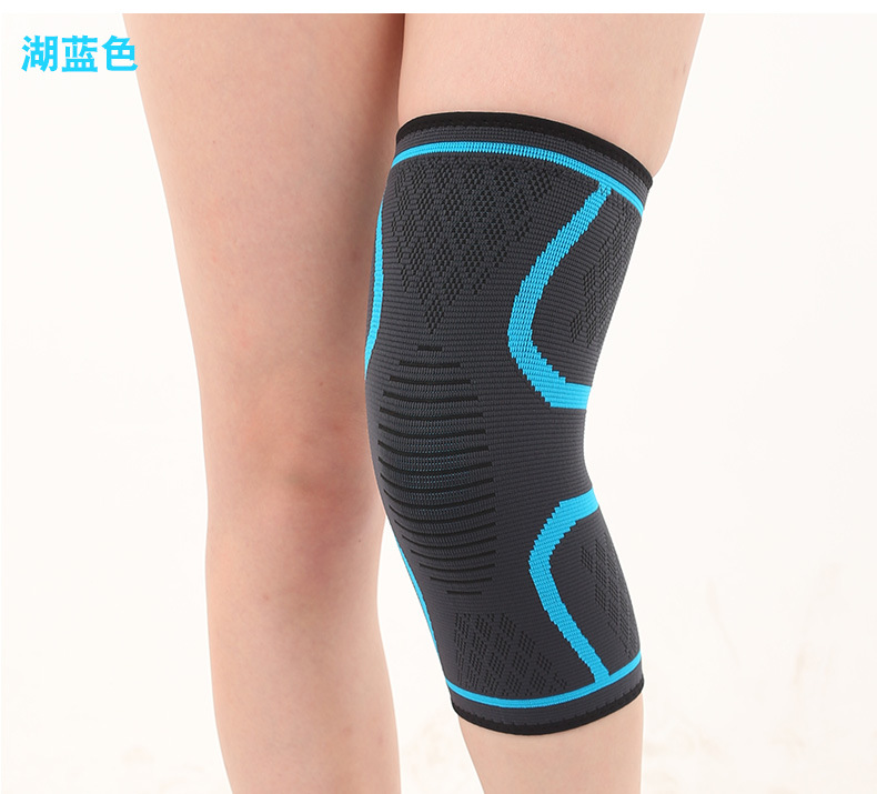 hot sales  Knee Brace Sports Protective Breathable Nylon Knee Pad many colors safety sports