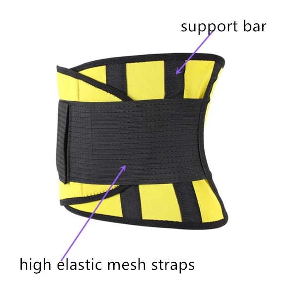 portable high quality adjustable lumbar support belt spine protector postpartum recovery custom colorwaist shaper slimming belt