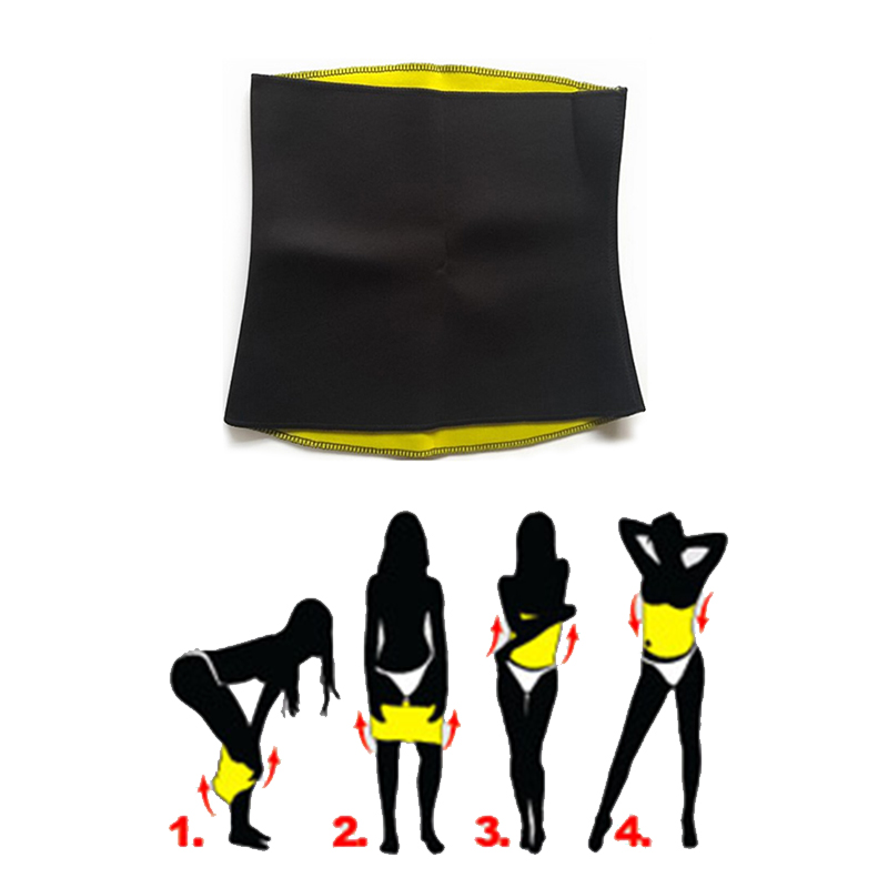 Gym Fitness Sports Exercise Waist Support Pressure Protector Body Shape wear Belt Slim Training Sweat Women Waist support Band