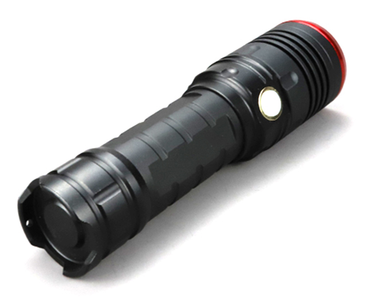 Aukelly High power waterproof 26650 battery stronglite led rechargeable torch