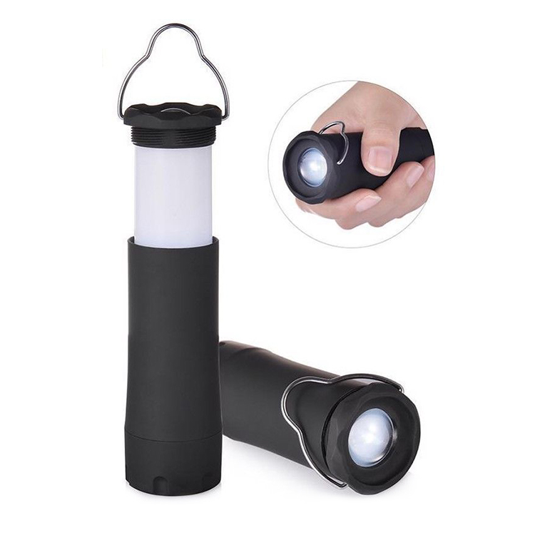 Mini 2 in 1 Flashlight Camping Tent Torch Adjustable Outdoor Hiking Lamp small Camping Lantern Dimmer portable Camp light led