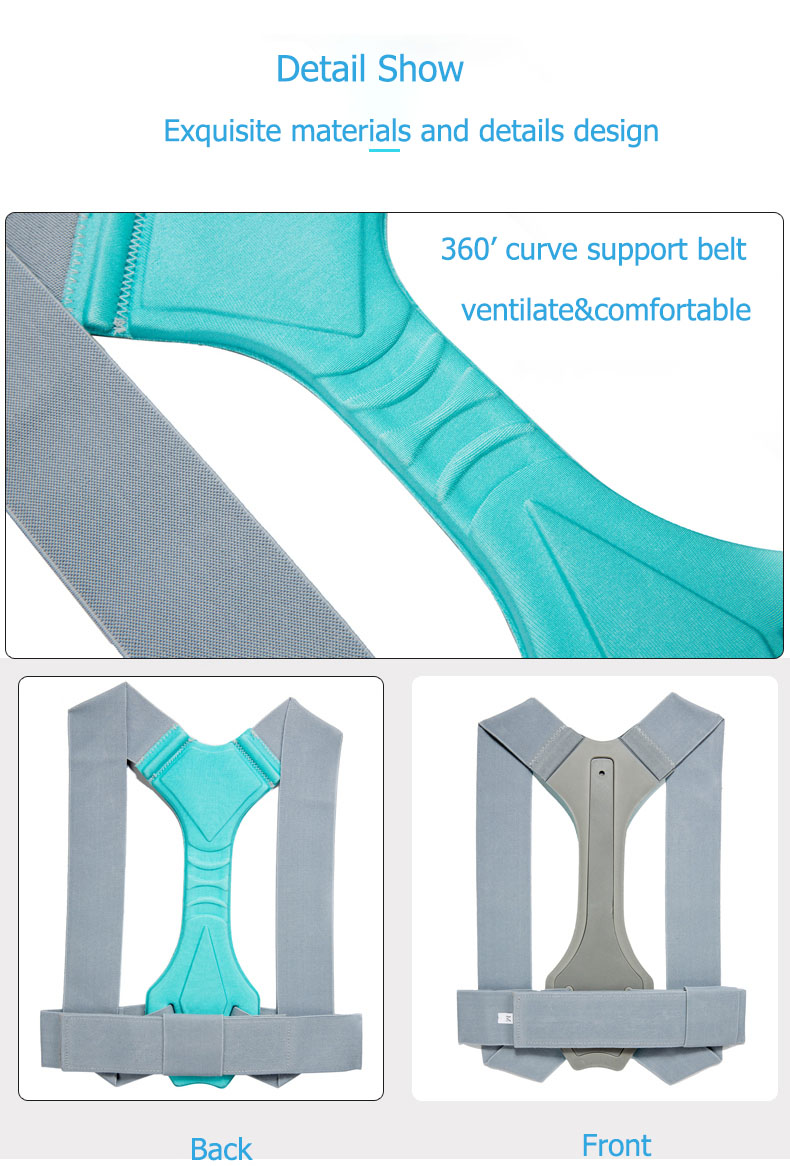 Adjustable Back Corrector Belt Magnetic Back Shoulder Support Posture Corrector Braces Magnet Back Posture Support