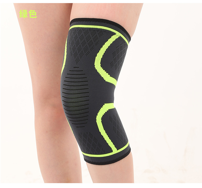 hot sales  Knee Brace Sports Protective Breathable Nylon Knee Pad many colors safety sports
