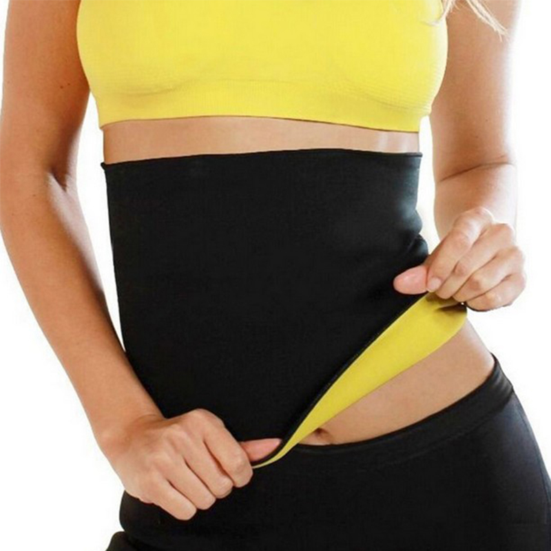 Gym Fitness Sports Exercise Waist Support Pressure Protector Body Shape wear Belt Slim Training Sweat Women Waist support Band